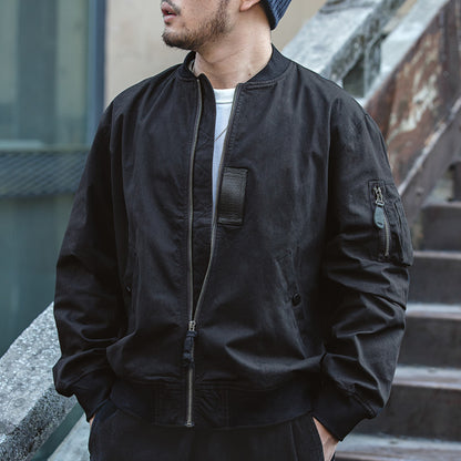 Men's Casual Military Baseball Uniform Tooling Jacket