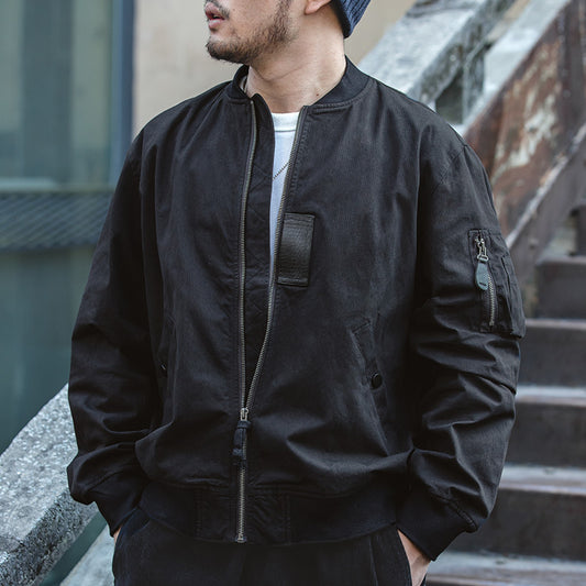 Men's Casual Military Baseball Uniform Tooling Jacket