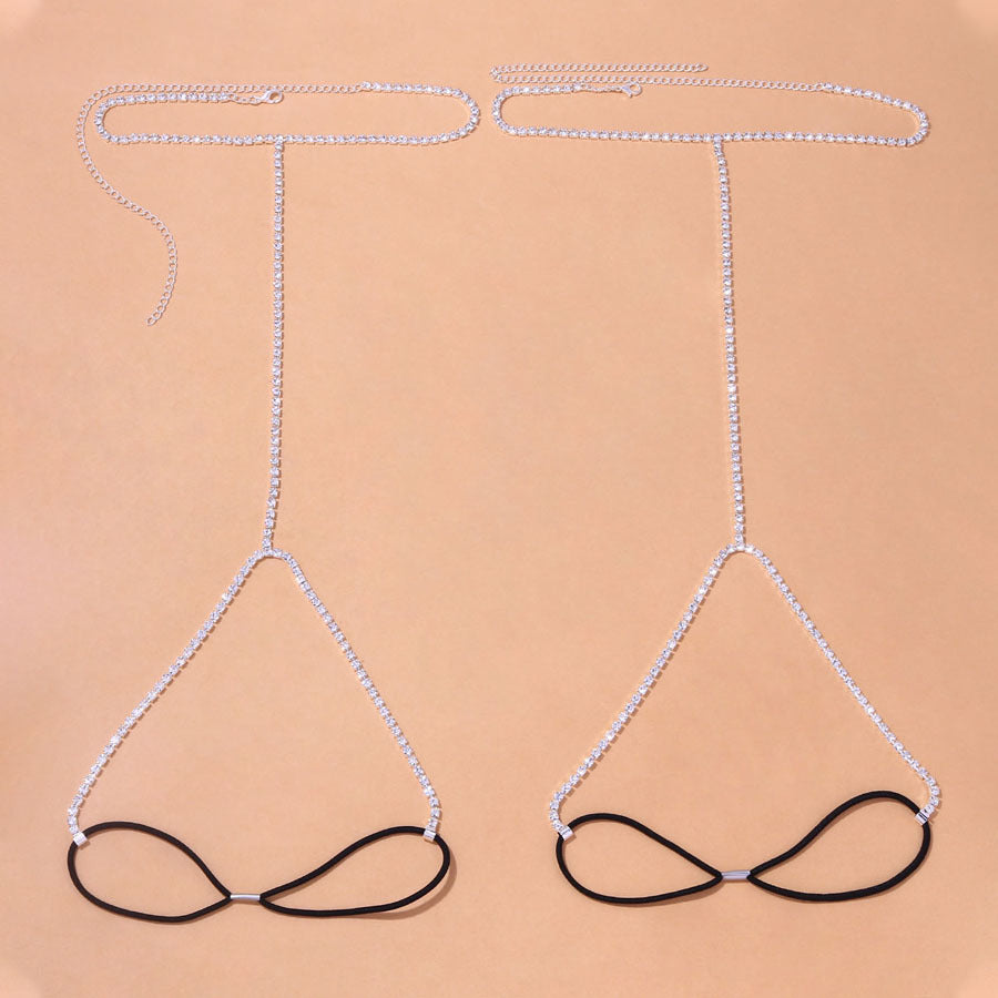 Diamond Thigh Chain Double Row
