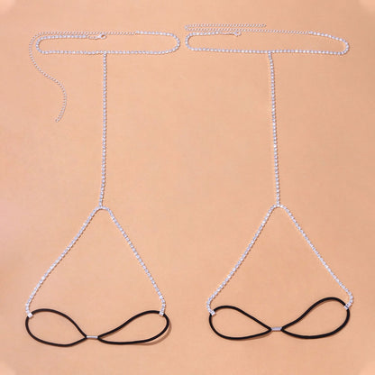 Diamond Thigh Chain Double Row