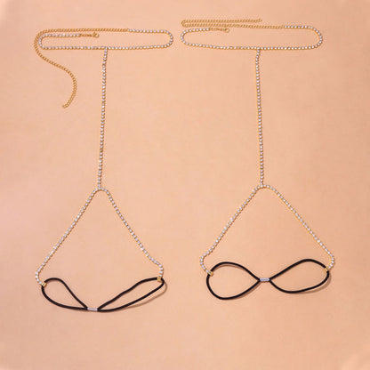 Diamond Thigh Chain Double Row