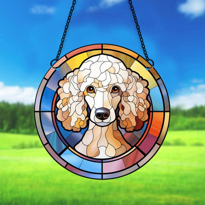 Pet Dog Acrylic Wall Decoration Pendant