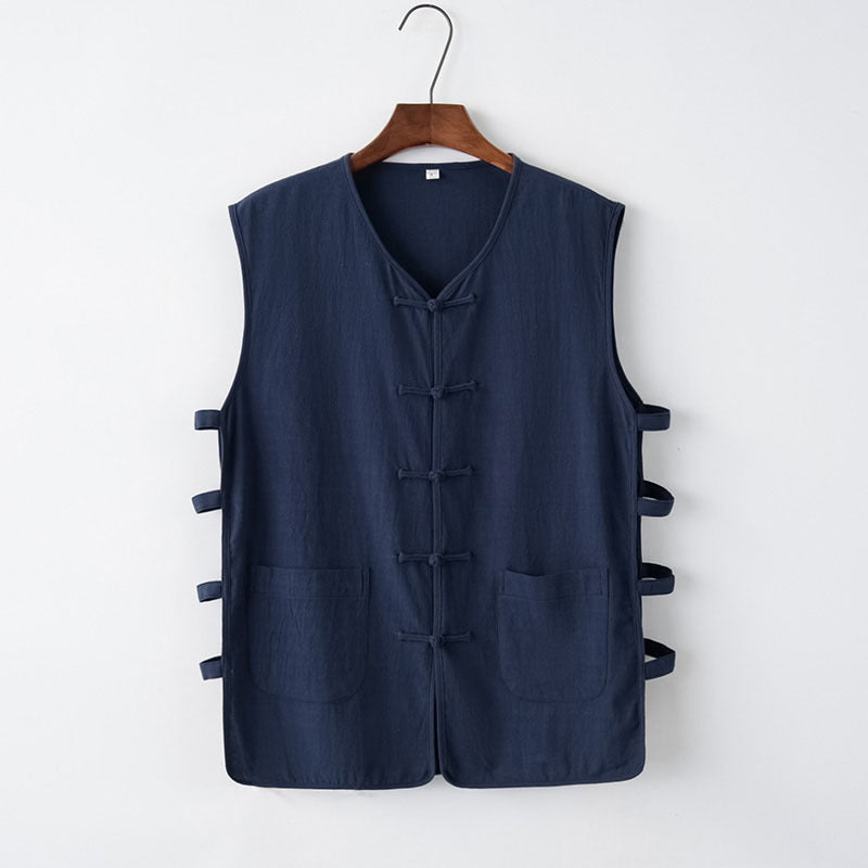 Sleeveless Hooded Vest