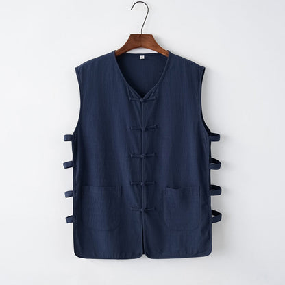 Sleeveless Hooded Vest