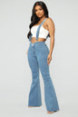 Ladies Denim Fashion Trousers