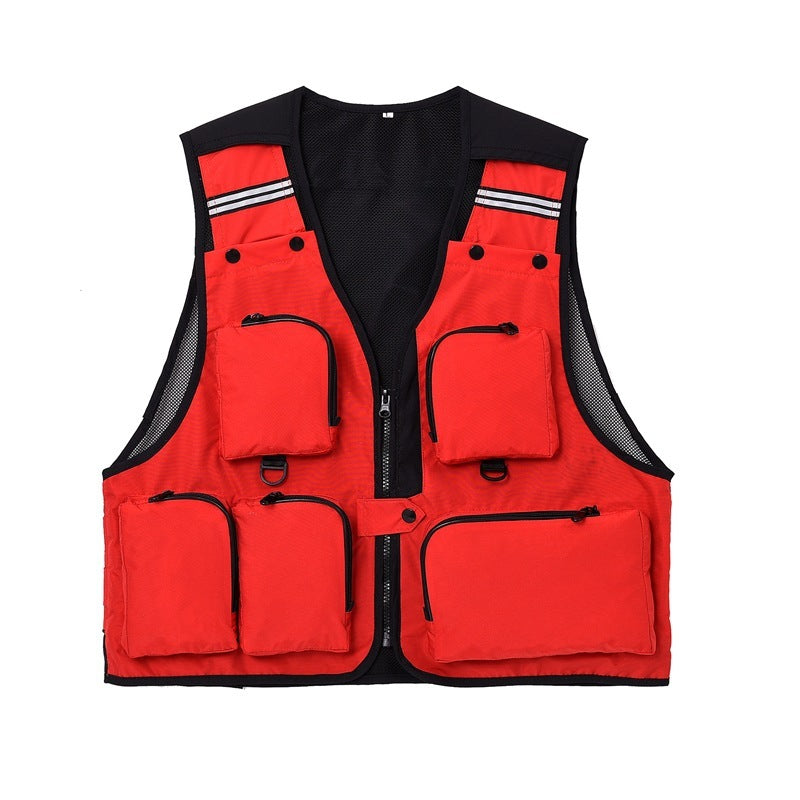 Multi-pocket Photography Vest