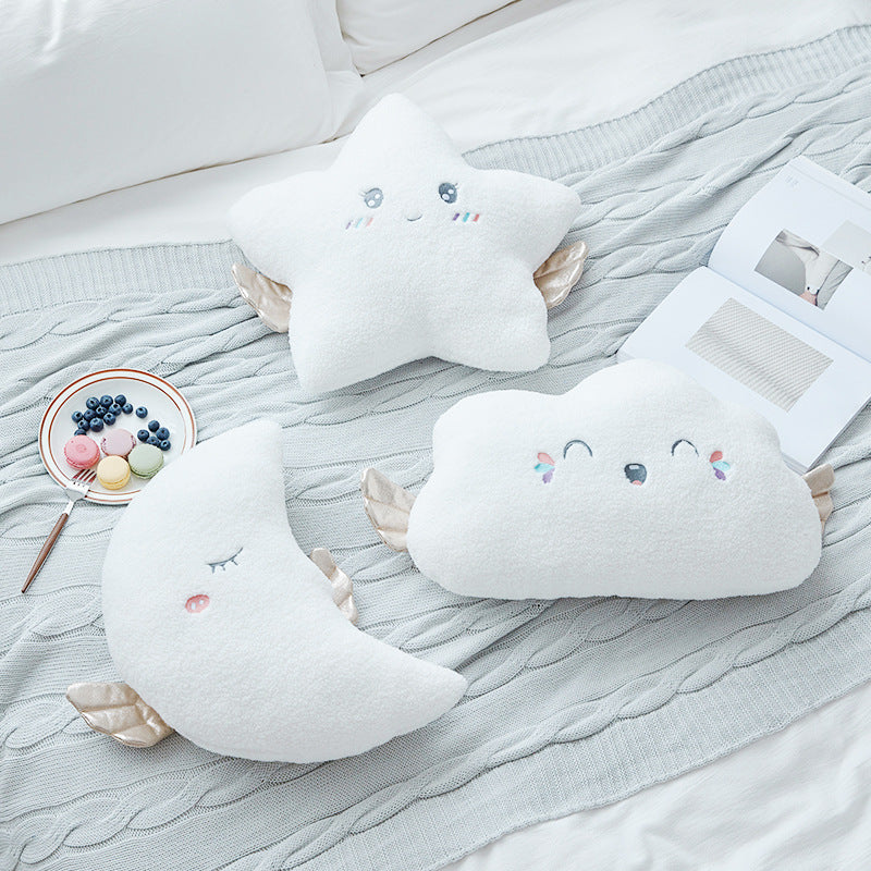 Cloud Moon Star Plush Pillows