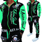 Men Tracksuit 2 Piece Tops and Pants Mens Sweat Suits Set