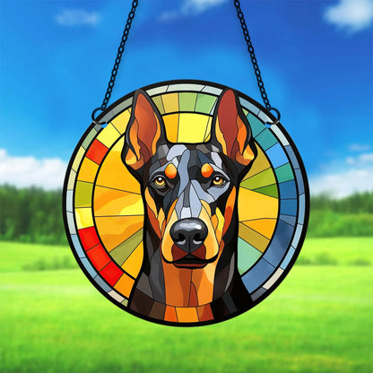 Pet Dog Acrylic Wall Decoration Pendant