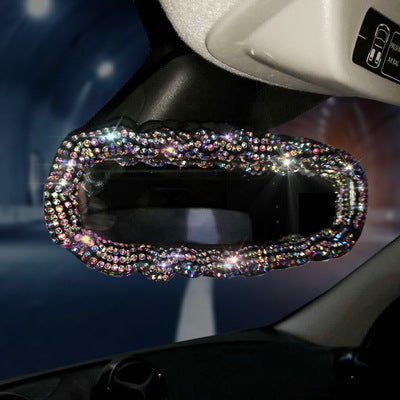 Diamond-Encrusted Car Decoration