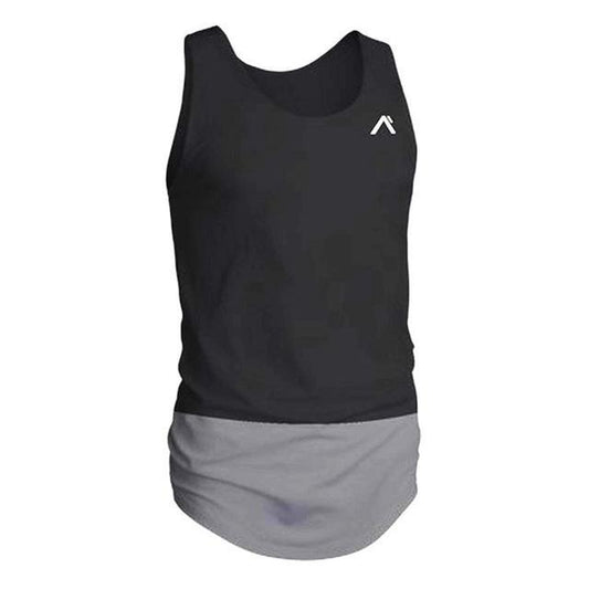 Men Patchwork Gyms Vest