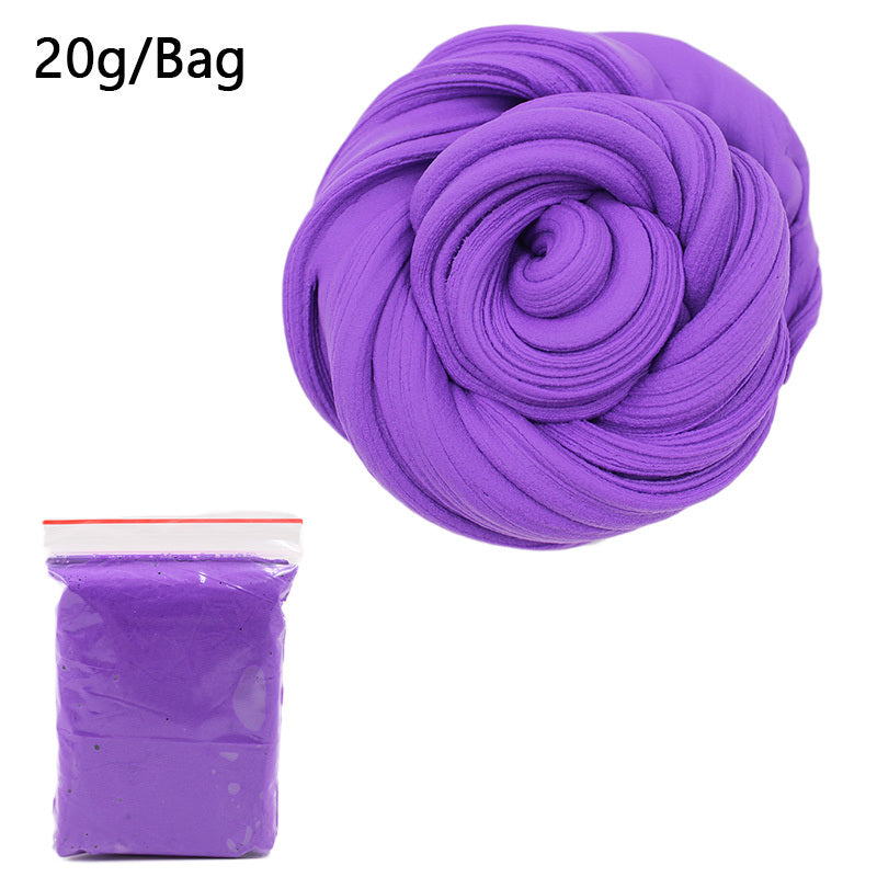 Fluffy Foam Slime Clay Toy