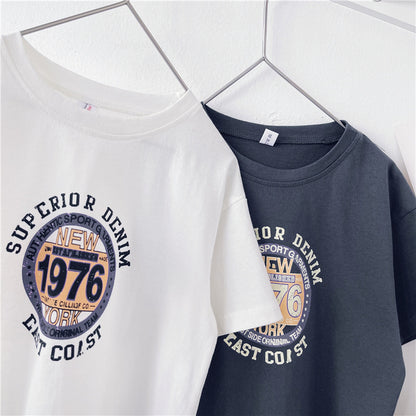 Western Style Half-sleeved T-shirt