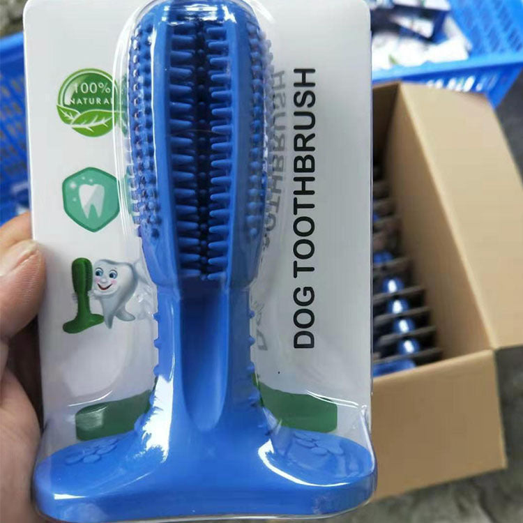 Pet dog toy bite proof toothbrush