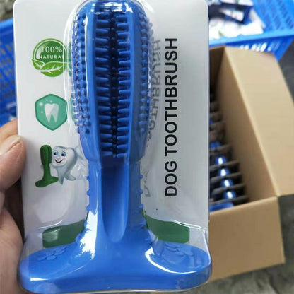 Pet dog toy bite proof toothbrush