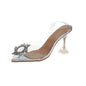 Fashion Transparent Crystal Shoes
