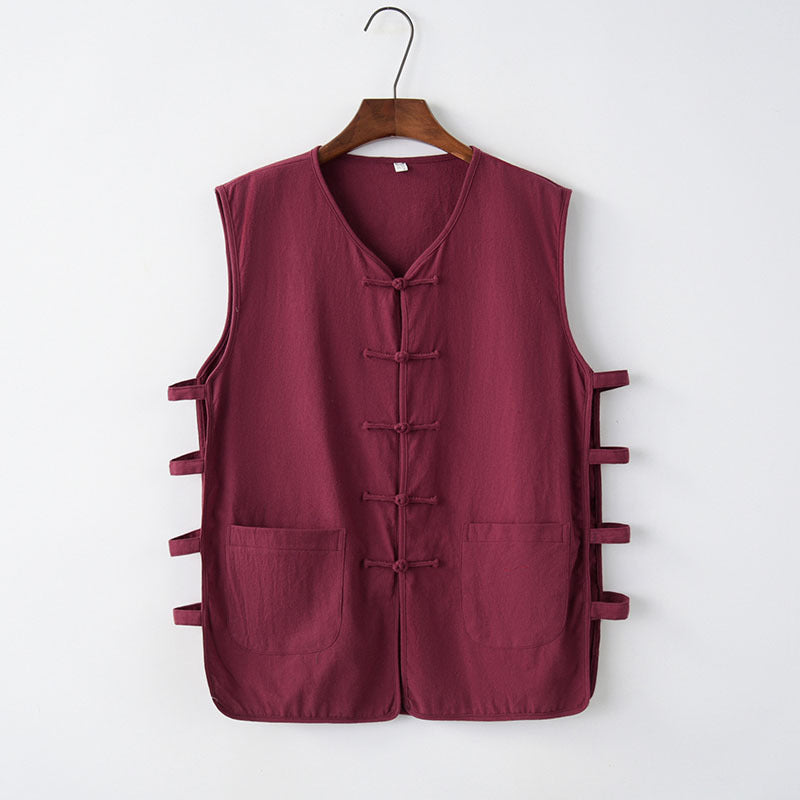 Sleeveless Hooded Vest