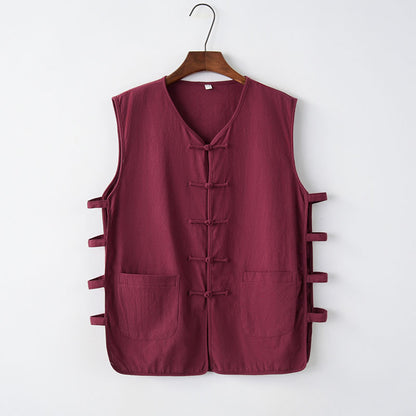 Sleeveless Hooded Vest