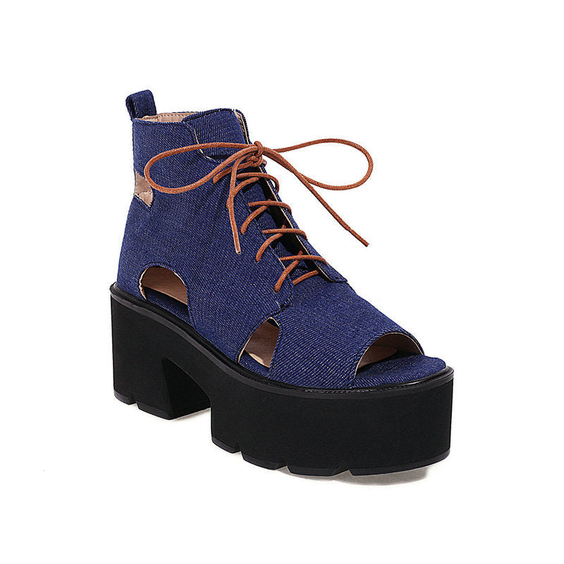 Denim Women's Sandals