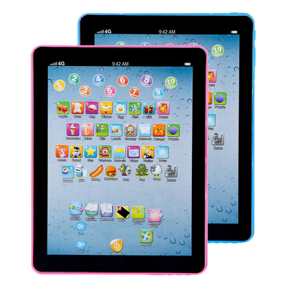 Baby Learning Tablet Educational Mini Pads Toys Touch Learn Toddler Tablet For ABC Numbers Words Gift For Boys Girls Aged 1-6 Year Old Kids