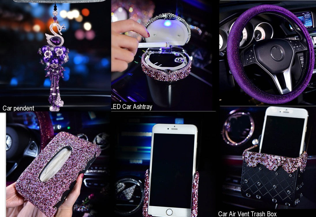 Women's Aromatherapy Car Interior Decoration Kit