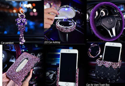 Women's Aromatherapy Car Interior Decoration Kit