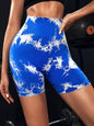 Tie Dye Active Wear Shorts
