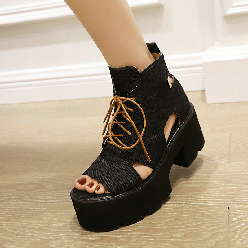 Denim Women's Sandals