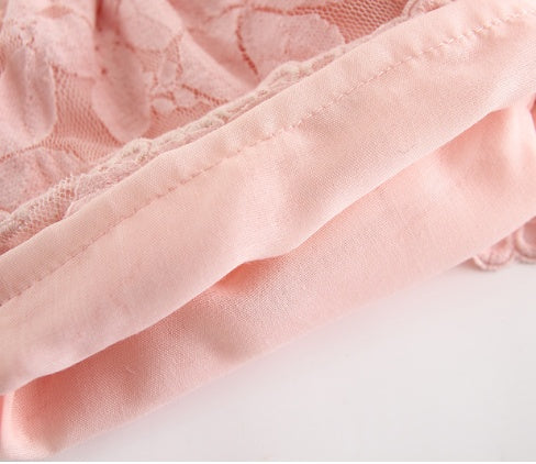 Girls Flower Lace shorts