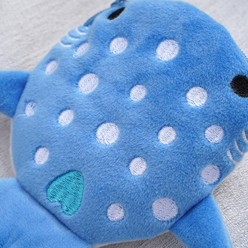 Children's Plush Shark Coin Purse