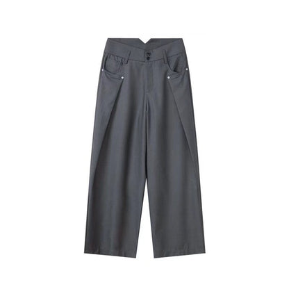Ladies New Smooth Straight-leg Trousers