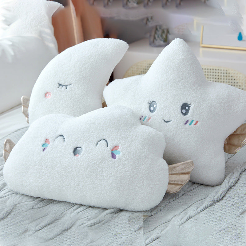 Cloud Moon Star Plush Pillows