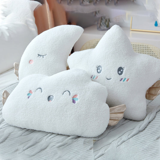 Cloud Moon Star Plush Pillows