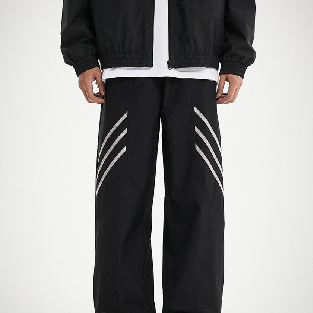 Loose Straight Casual Sports Trousers Men
