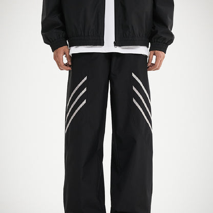 Loose Straight Casual Sports Trousers Men