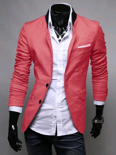 Men's thin section western body suit suit small suit jacket