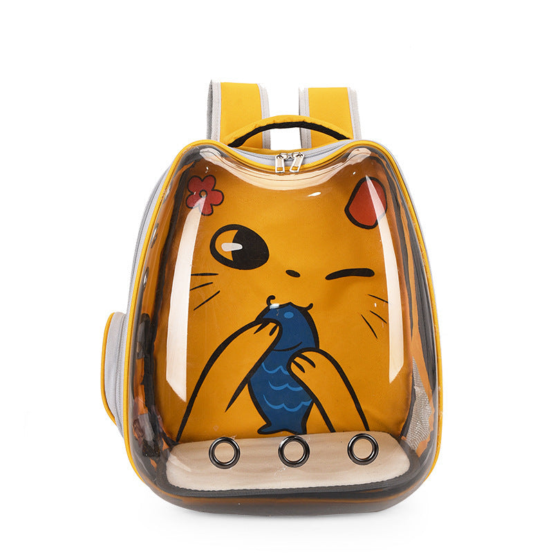 Breathable Portable Pet Bag Chest Backpack