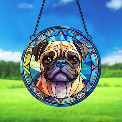 Pet Dog Acrylic Wall Decoration Pendant