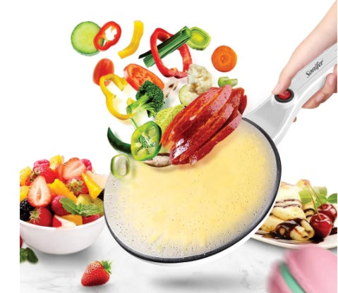 Non-stick  Spherical Pan Crepe Maker