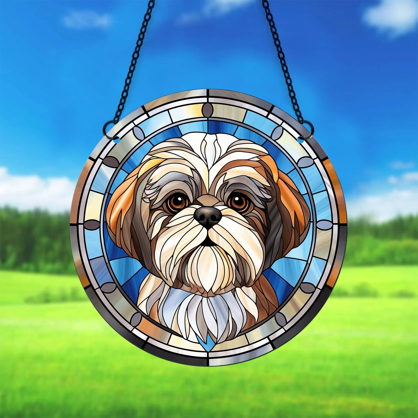Pet Dog Acrylic Wall Decoration Pendant
