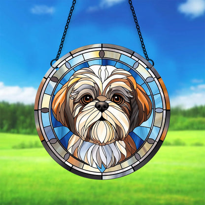 Pet Dog Acrylic Wall Decoration Pendant