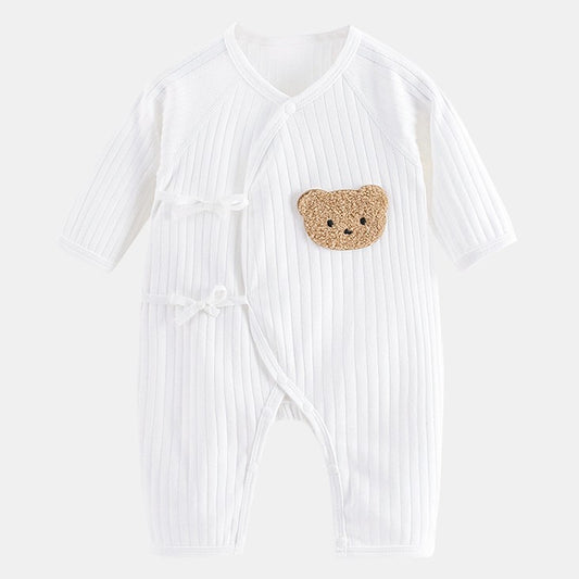 Pure Cotton Bear Jumpsuit