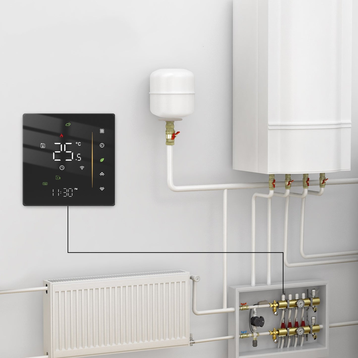 Intelligent Energy-Saving Thermostat Switch