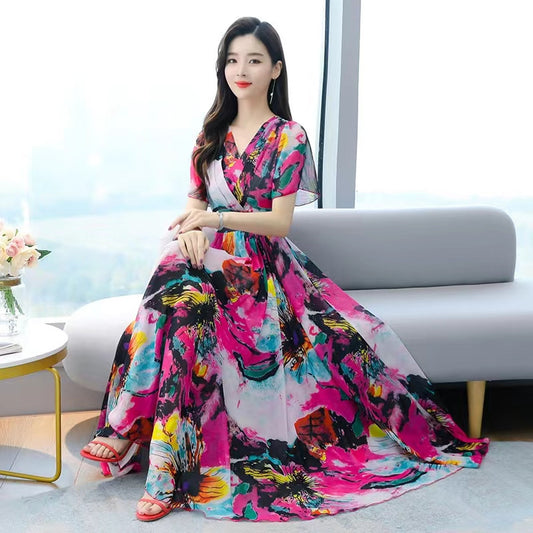 Floral Fashion Summer Dress