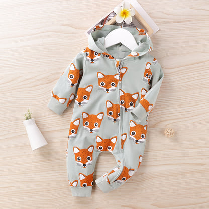 Babies And Toddlers Print Onesie Casual Fashion