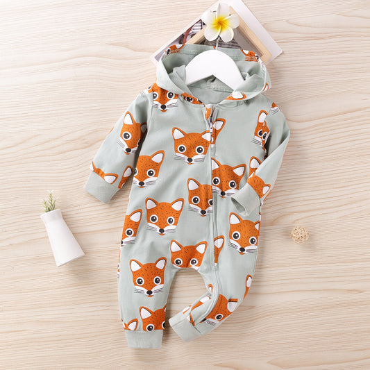 Babies And Toddlers Print Onesie Casual Fashion