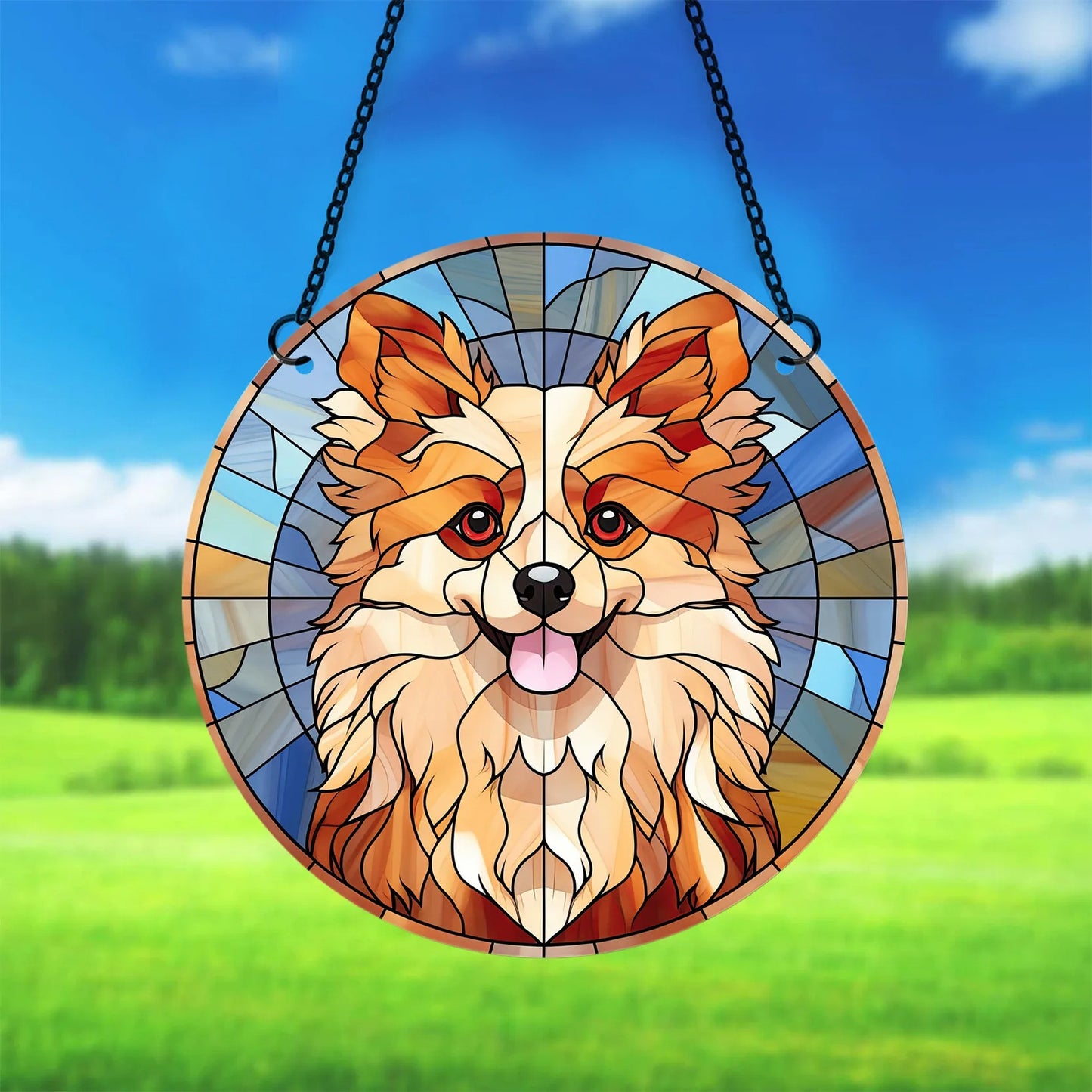 Pet Dog Acrylic Wall Decoration Pendant