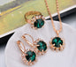 Round Crystal Necklace