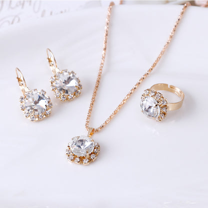 Round Crystal Necklace