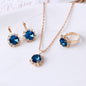 Round Crystal Necklace